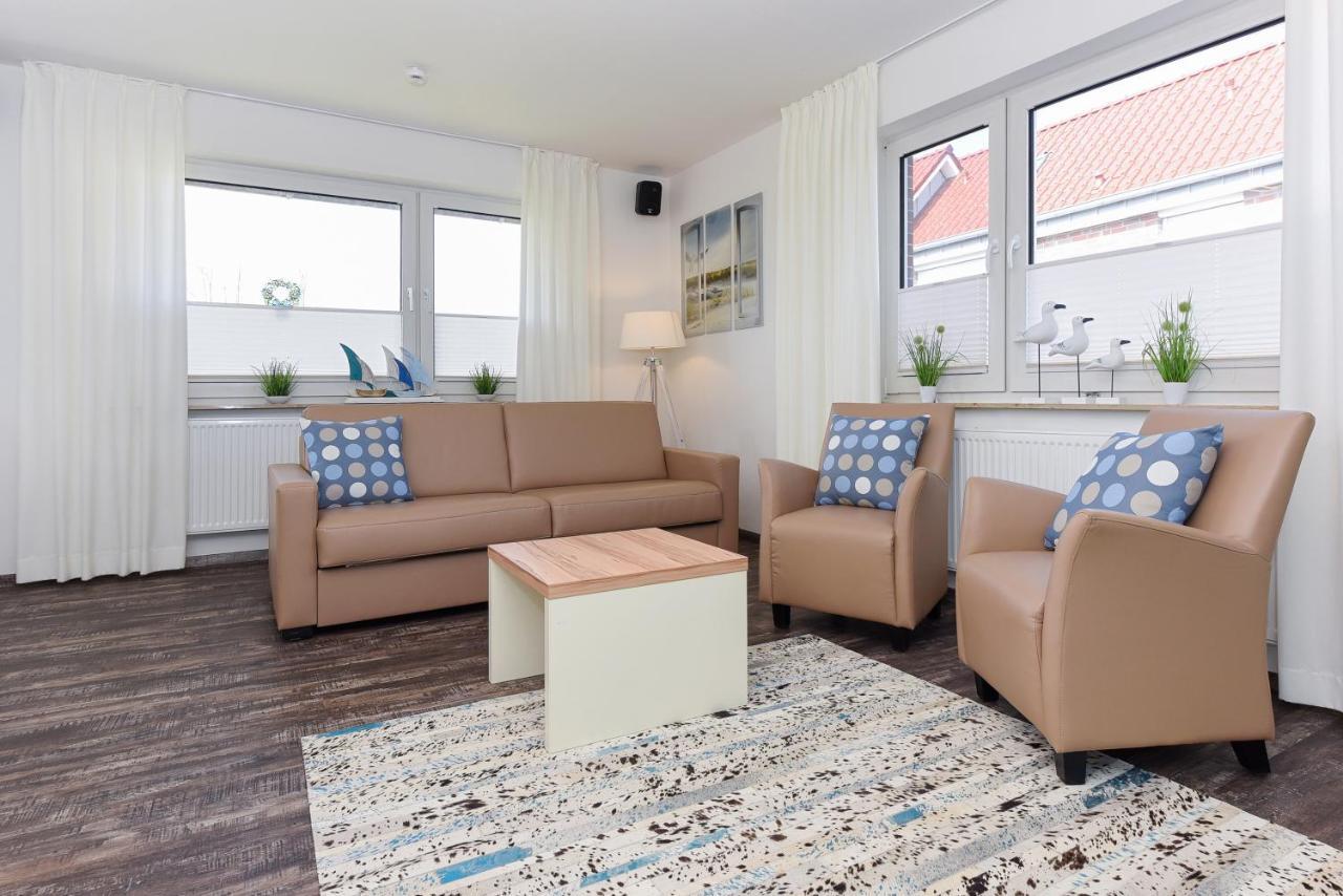 Haus Zur Moewe Mit Fruehstuecksoption Apartment Bensersiel Bagian luar foto
