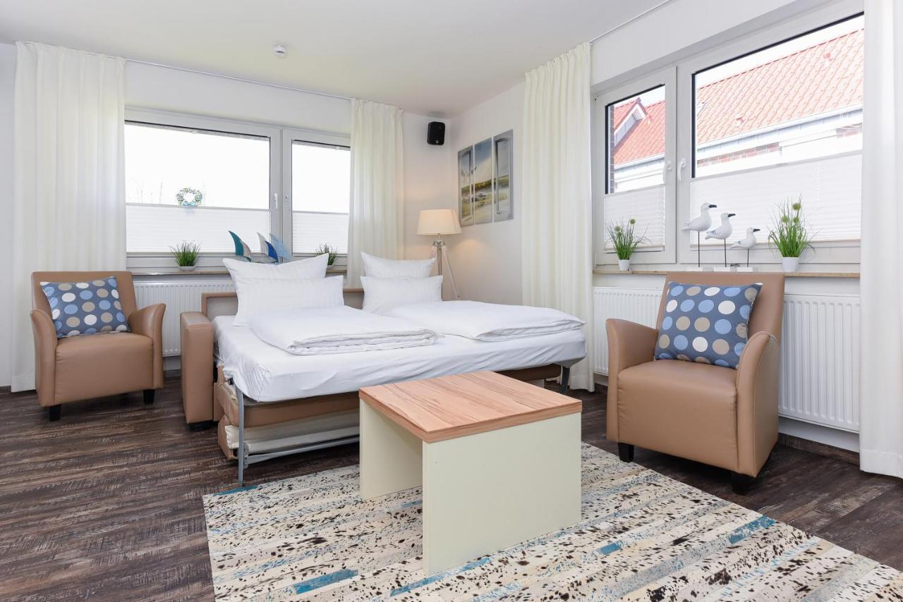Haus Zur Moewe Mit Fruehstuecksoption Apartment Bensersiel Bagian luar foto
