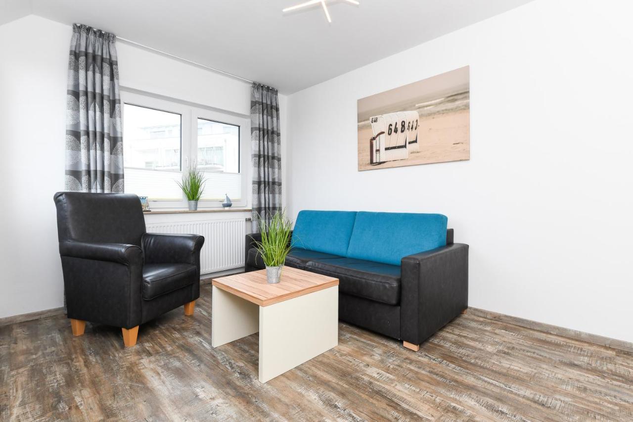 Haus Zur Moewe Mit Fruehstuecksoption Apartment Bensersiel Bagian luar foto