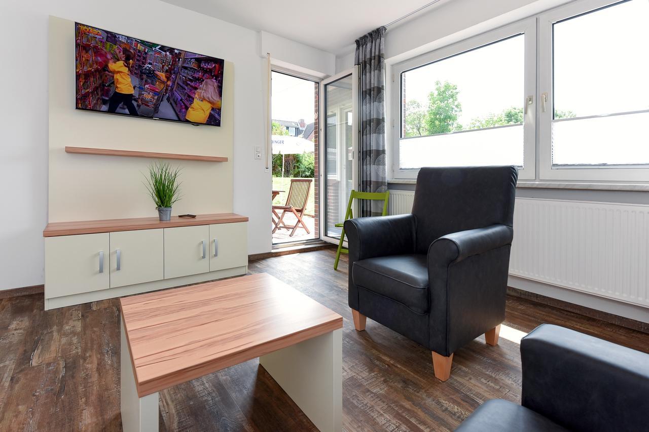 Haus Zur Moewe Mit Fruehstuecksoption Apartment Bensersiel Bagian luar foto